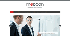 Desktop Screenshot of medcon.de