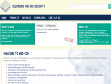 Tablet Screenshot of medcon.com.au